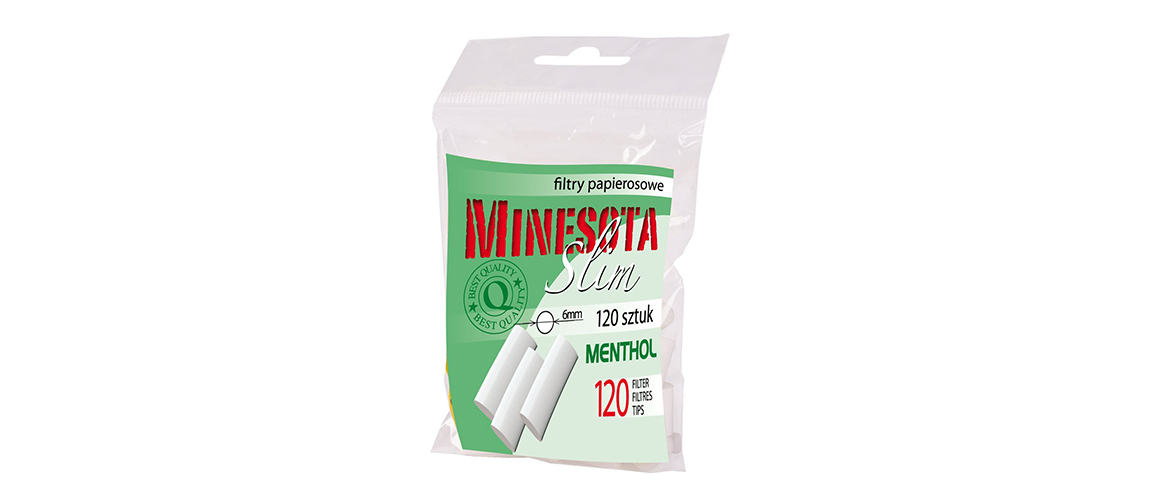 Minesota menthol slim filter tips